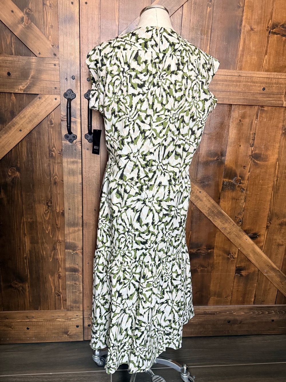 NEW MISA Los Angeles Itzel Skirt & Alina Top Cotton Abstract Floraburst Size S/M - Picture 8 of 16